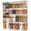32pcs Airtight Food Storage Containers Set, BPA Free Plastic D28988