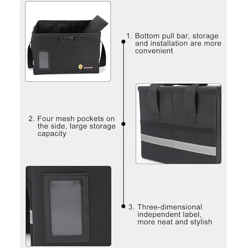 Pink Fireproof Document Box with Lock and Handle O27378