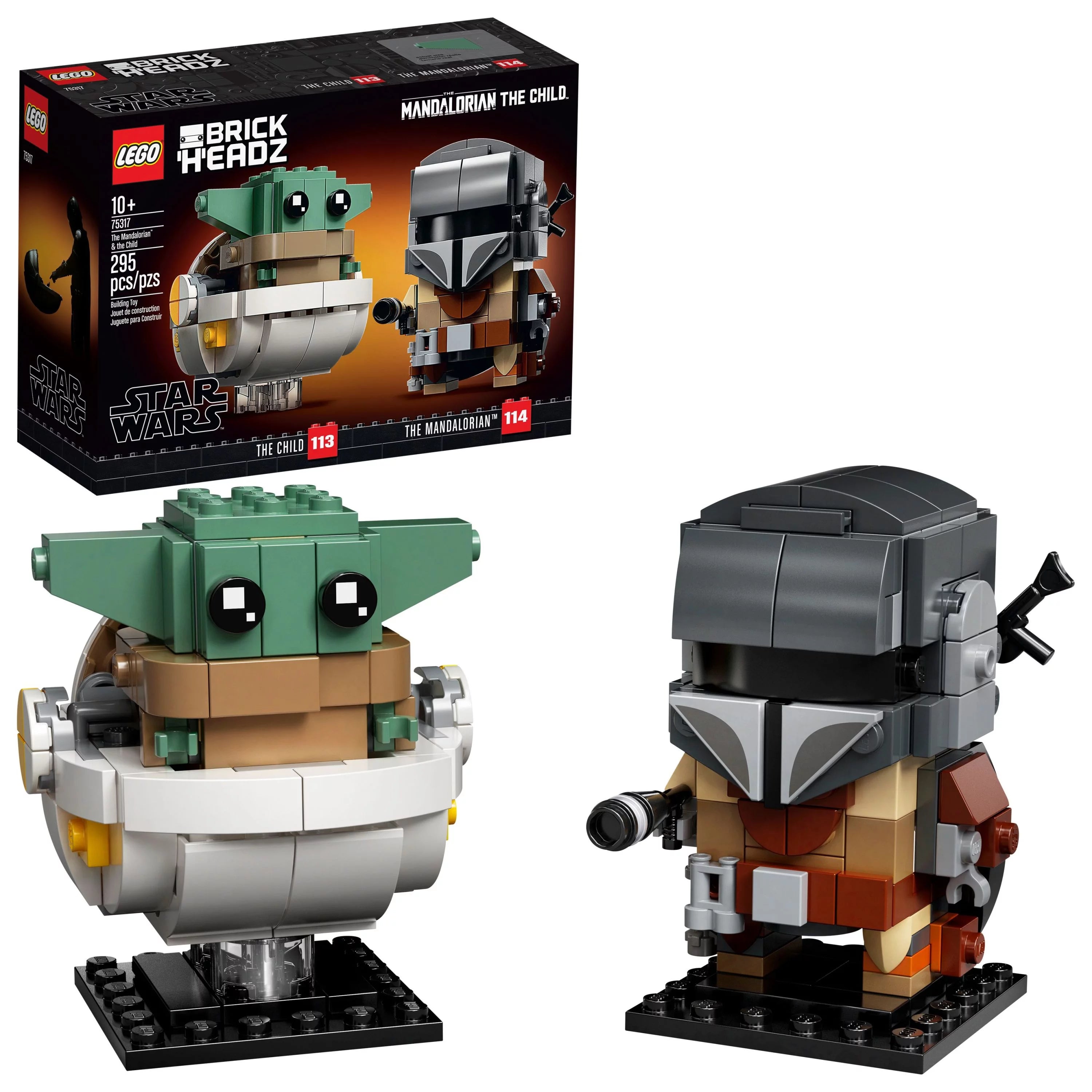 LEGO BrickHeadz Star Wars The Mandalorian & The Child Building Toy D94898