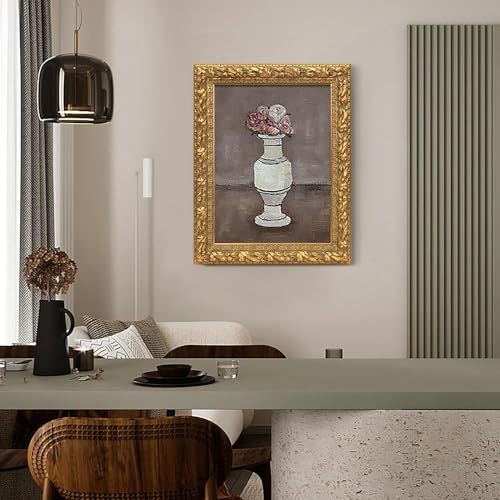 Antique Gold Solid Wood Frame for Canvas Paintings K7903
