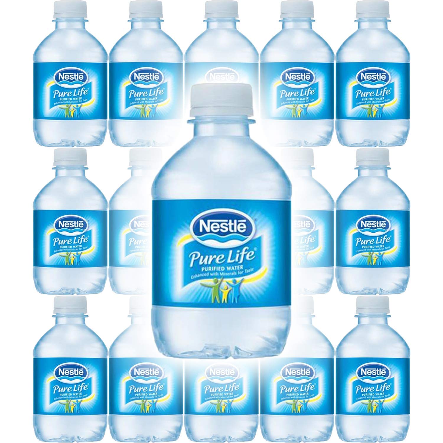 8 Fl Oz Purified Bottled Water (15 Count) H7077