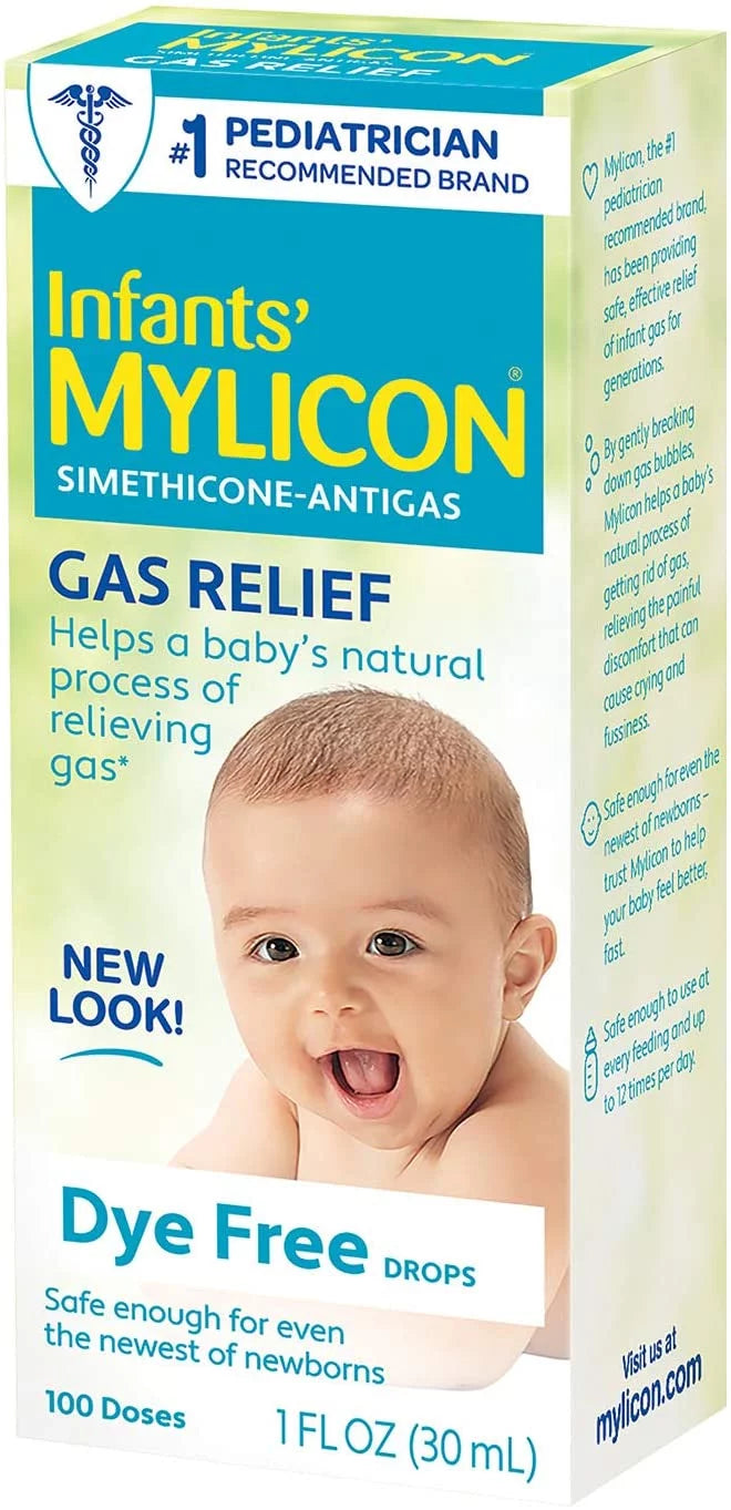 Infant Gas Relief Dye Free Drops 1 oz (Pack of 6) E2615