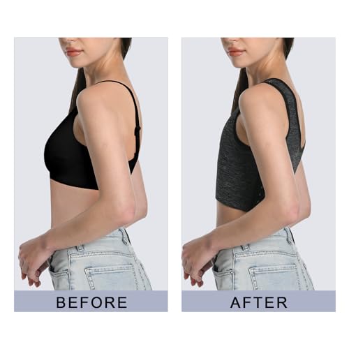 Adjustable Compression Chest Binder Tank Top X7449