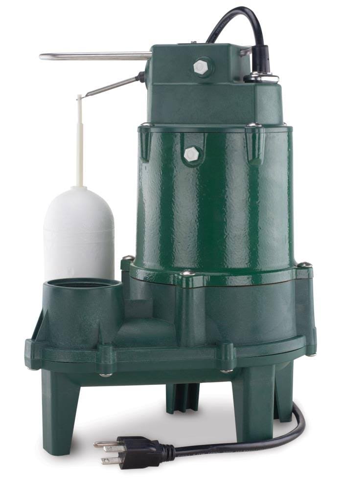 0.5-HP 115-Volt Cast Iron Sewage Sump Pump R147537