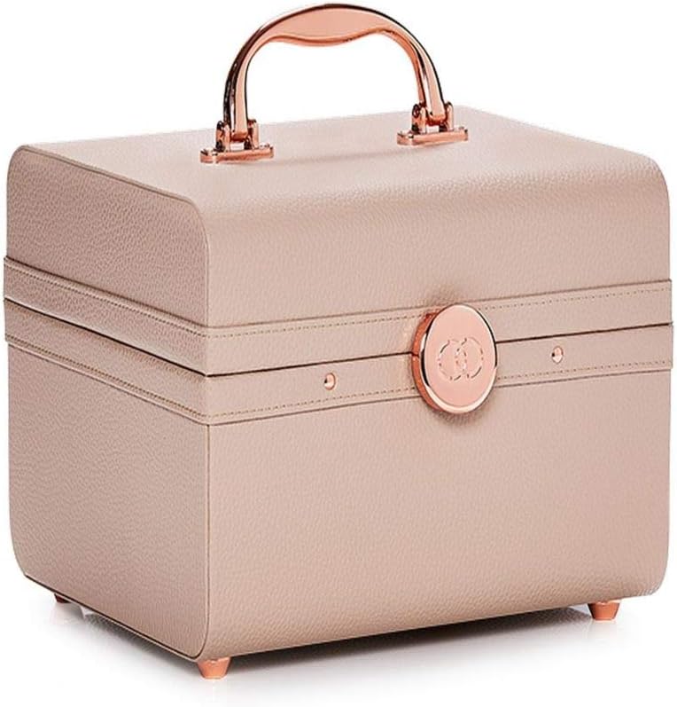 Small Train Case, Cream White Y481