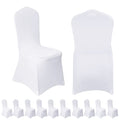50pcs Black Stretch Spandex Fitted Chair Cover A900917