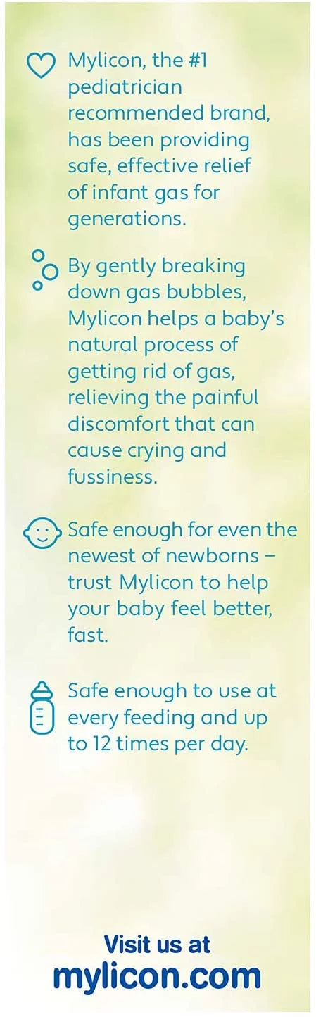 Infant Gas Relief Dye Free Drops 1 oz (Pack of 6) E2615