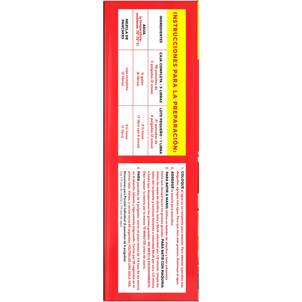 2 pk. 5 lbs. Pancake Mix D51090
