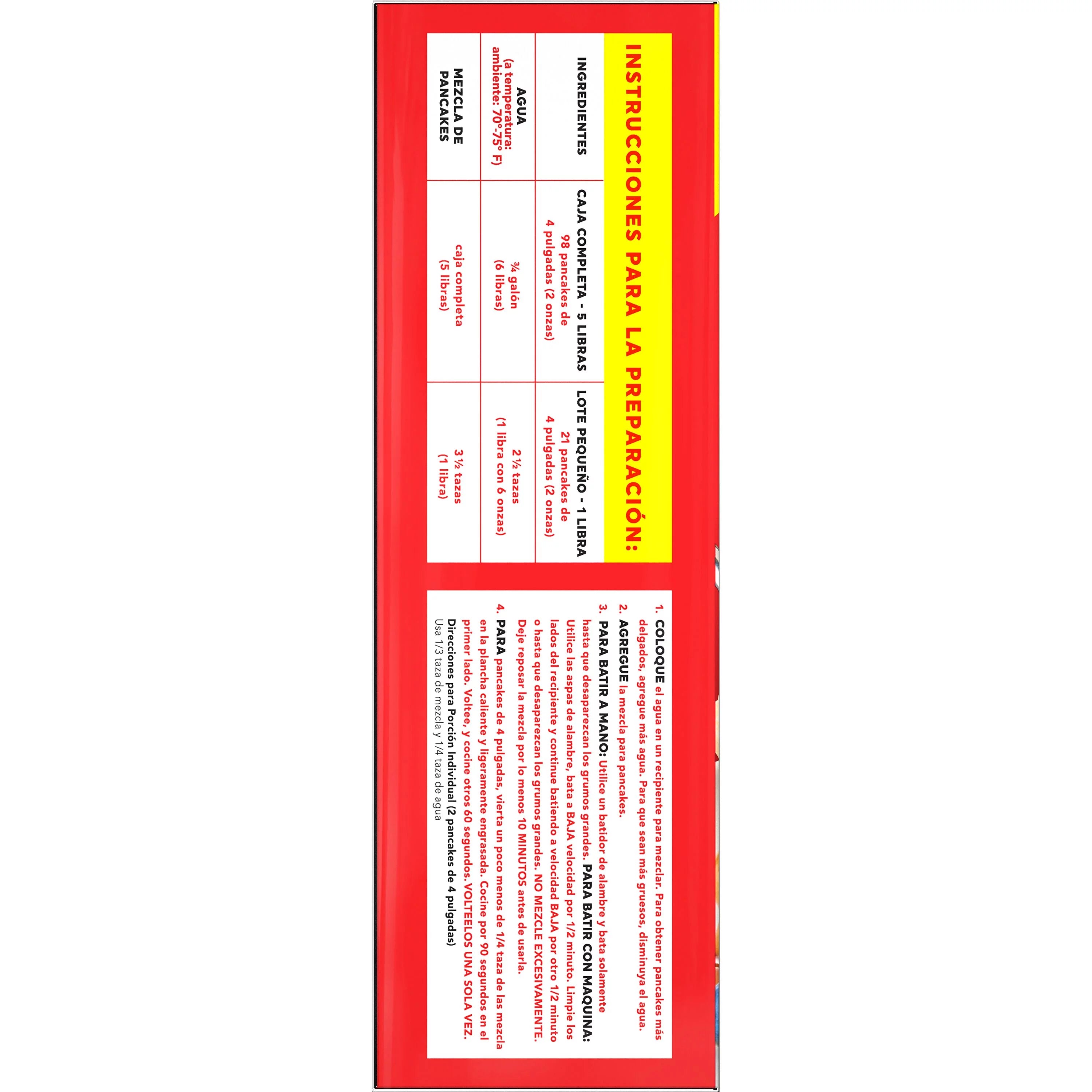 2 pk. 5 lbs. Pancake Mix D51090