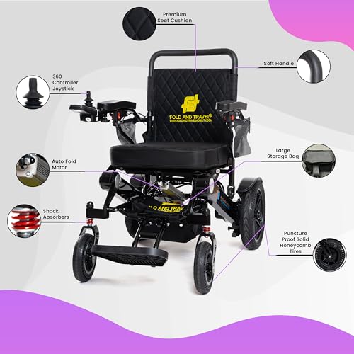 Blue Electric Wheelchair F868339
