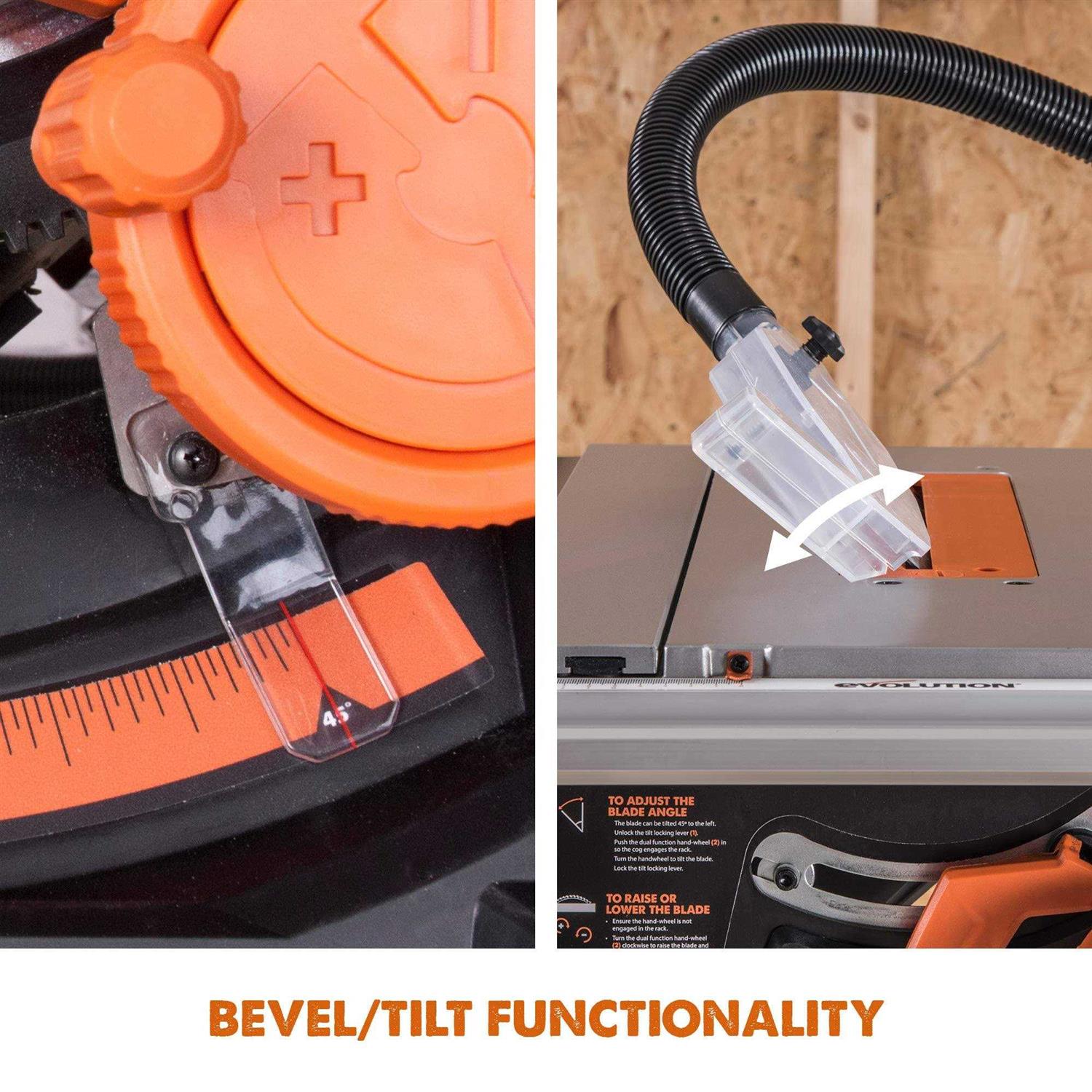 15 Amp 10 in. Multi-Material Table Saw D289