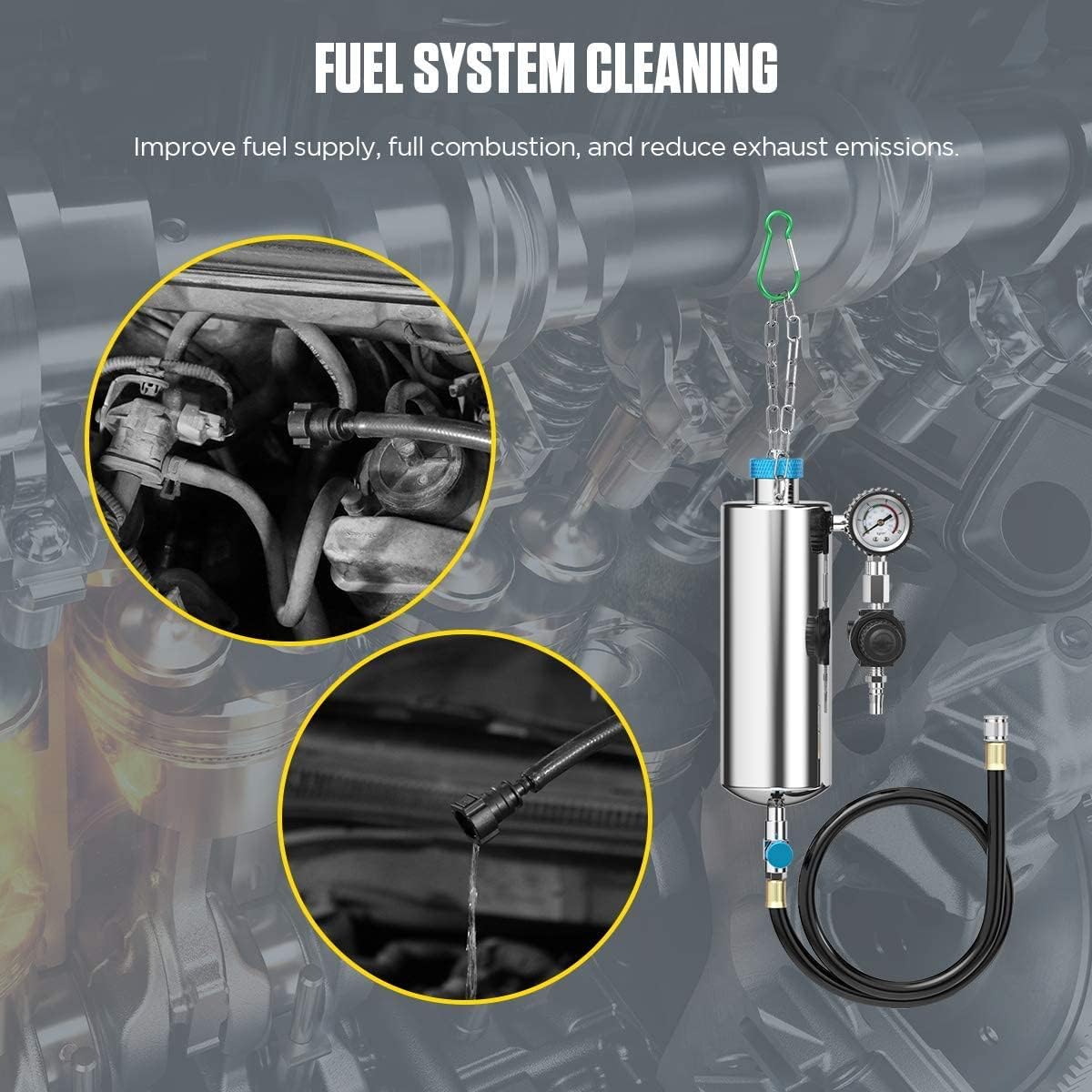 Automotive Fuel Injection System Cleaning Tool O8431