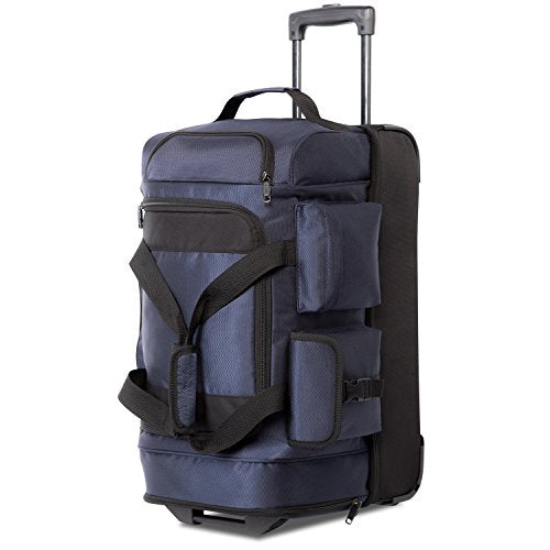 Rolling Duffel Bag with 8 Pockets R8517