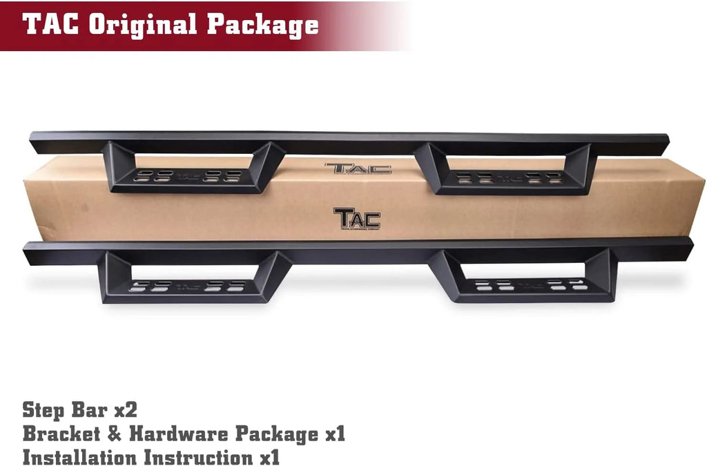 Fine Texture Black Running Boards (2pcs) M388546