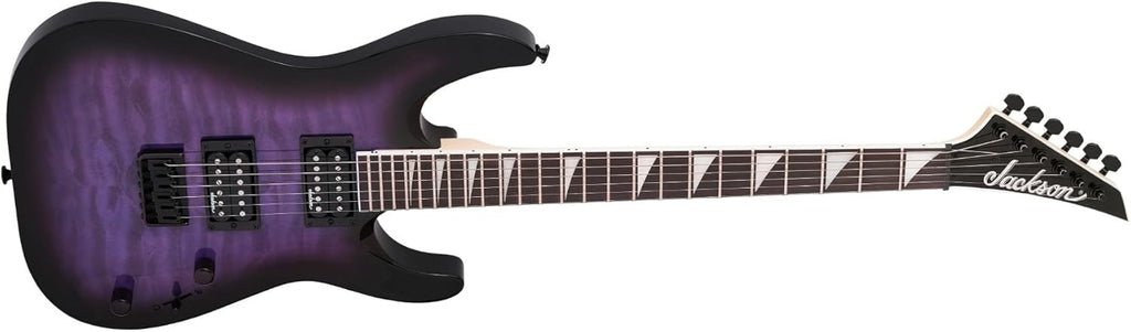 Transparent Purple Burst Arch Top Guitar with Case M872003