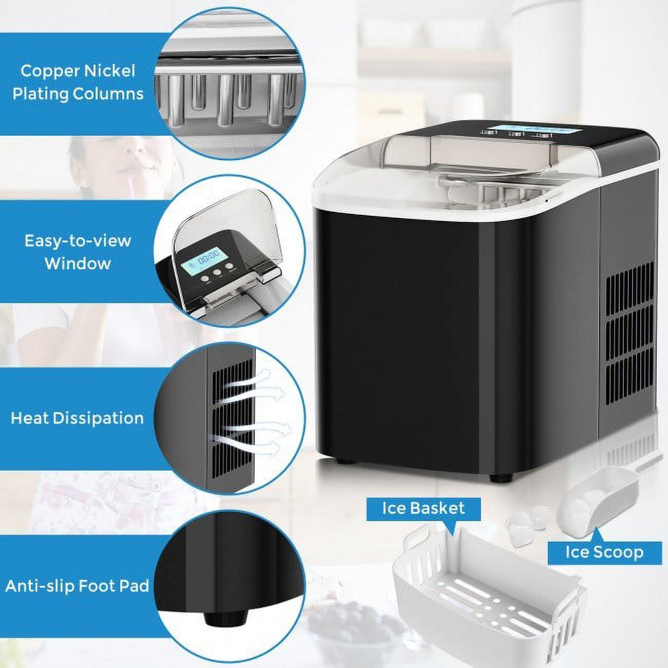 Portable Countertop Ice Maker N2279