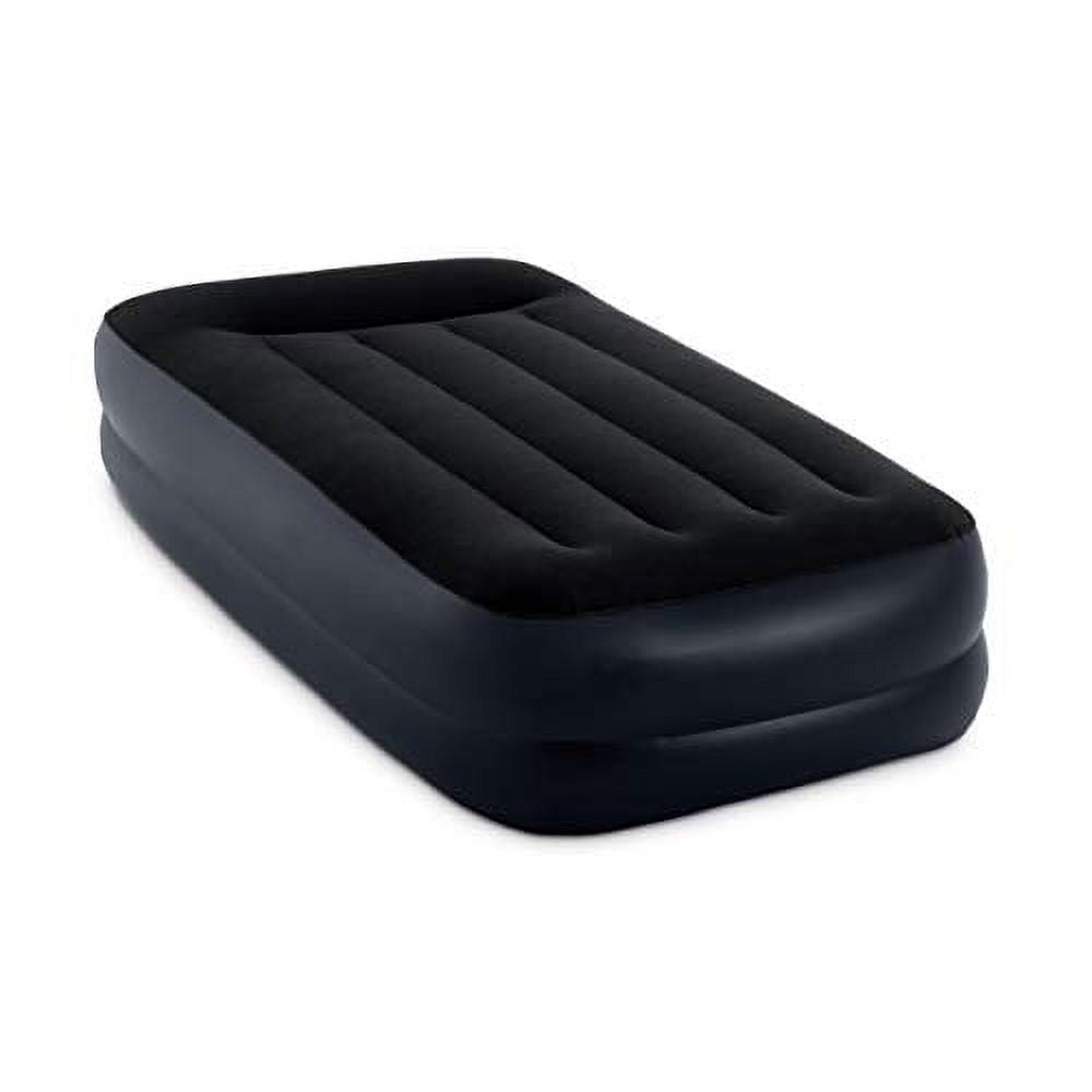 Twin Pillow Rest Raised Airbed with Internal Pump Y896072