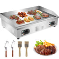 30" Electric Countertop Flat Top Griddle Non-Stick Stainless Steel R5825
