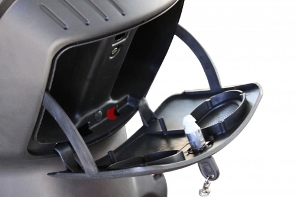 Orange 3-Wheel Scooter with Electromagnetic Brakes H118250