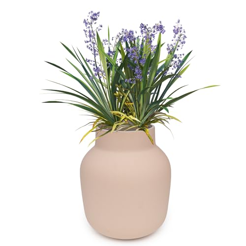Navy Ceramic Flower Vase T74176