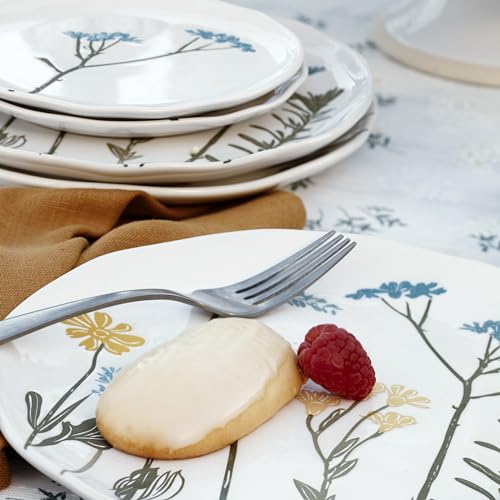 White 12 Count Dinnerware Set L717