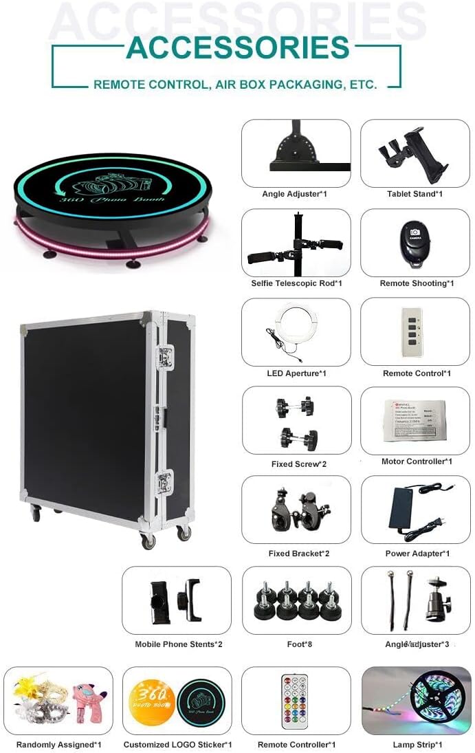 360 Photo Booth Machine (26.8”) M709