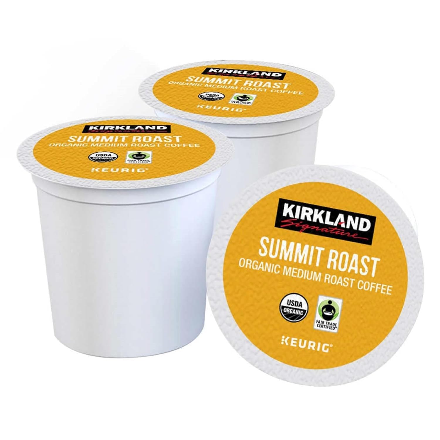 Organic Medium Roast K Cup Pods, 3 lb, 120 Count C49765