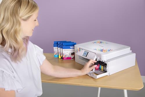 Sublimation Printer and 4-Color Sublimation Ink Cartridge Set K626753