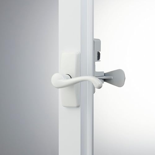 Satin Nickel Door Lever with Deadbolt Lock 2-Piece Set G46397