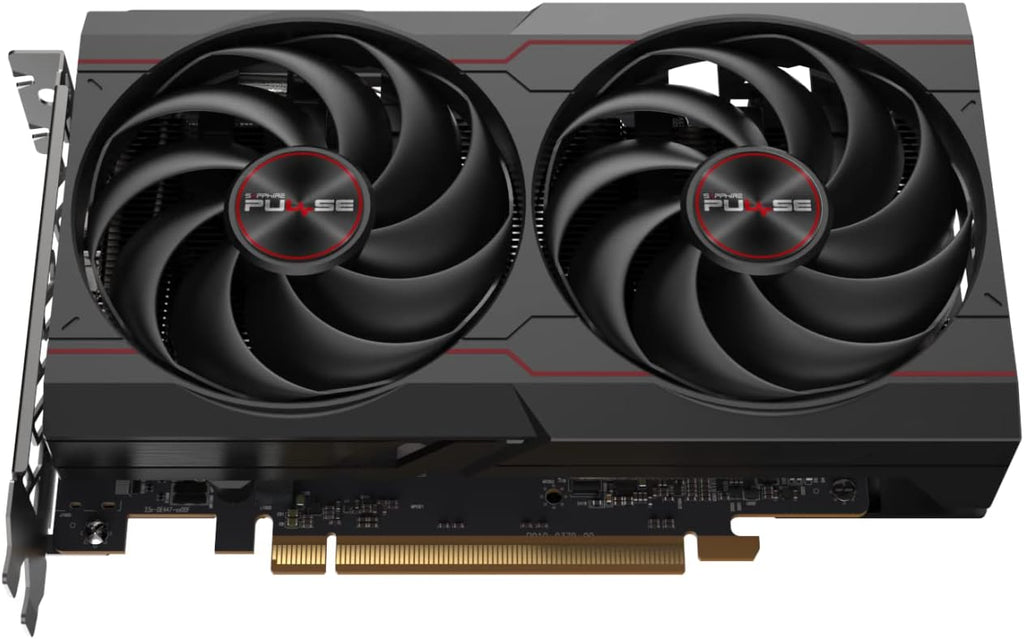 8GB GDDR6 AMD Radeon RX 6600 Graphics Card Black D301