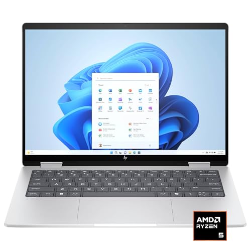 14" Touch-Screen Laptop - AMD Ryzen 5 - 16GB Memory - 512GB SSD - Glacier Silver O212495
