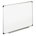 72" x 48" Aluminum Finish Dry Erase Board M705
