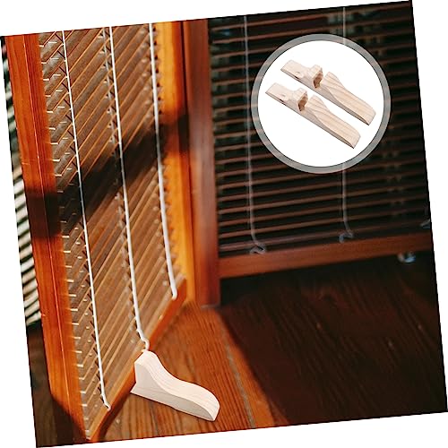 Wood Folding Privacy Screen Partition Feet Stand Base H774