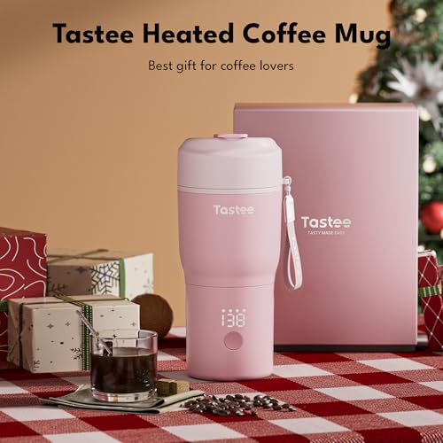 Pink 12oz Heated Travel Mug L845628