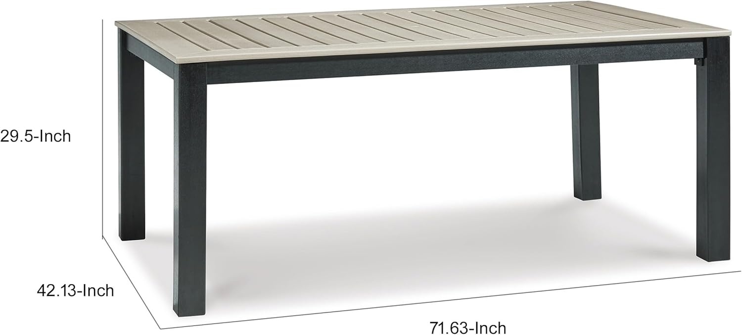 72 Inch Rectangular Outdoor Dining Table G823714