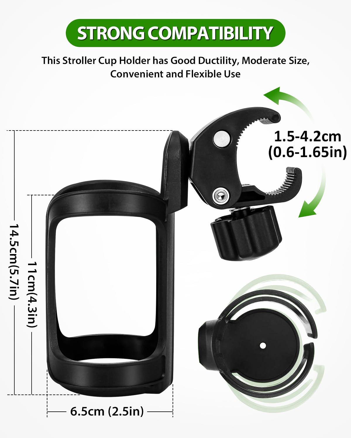 2 Pack Universal Cup and Bottle Holder T55540