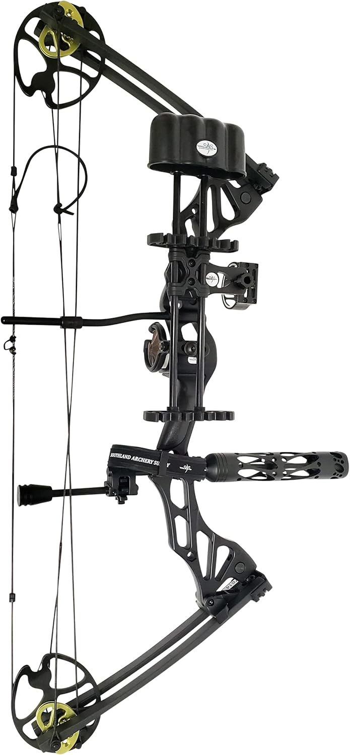 Black 70 Lbs 31'' ATA Compound Bow I322277