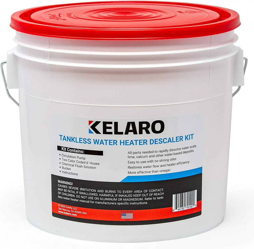 Tankless Water Heater Flushing Kit with Descaler P87981