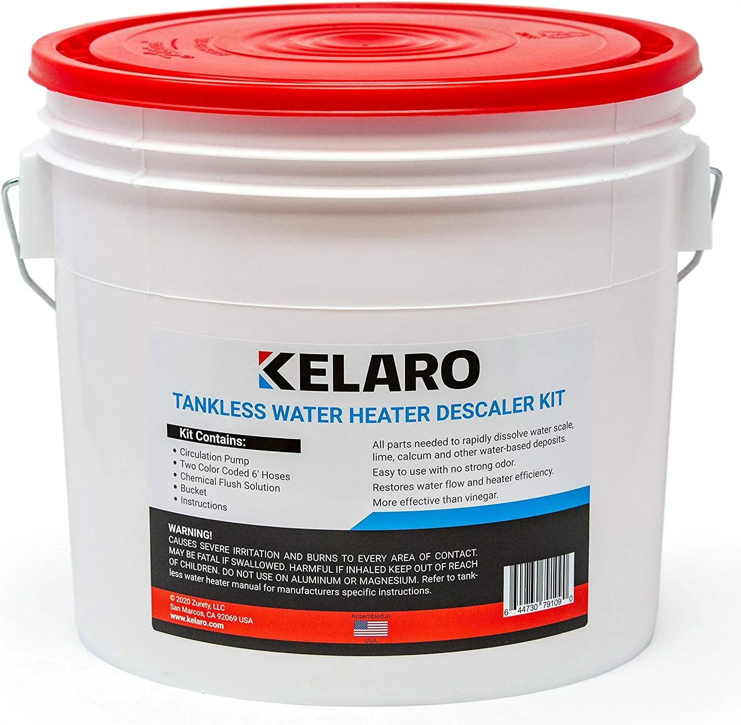 Tankless Water Heater Flushing Kit with Descaler P87981