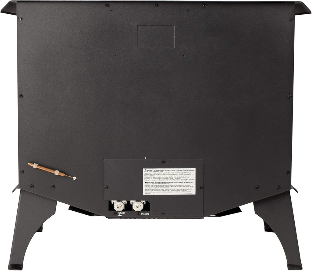 30,000 BTU 32" Black Gas Vent Free Stove U835