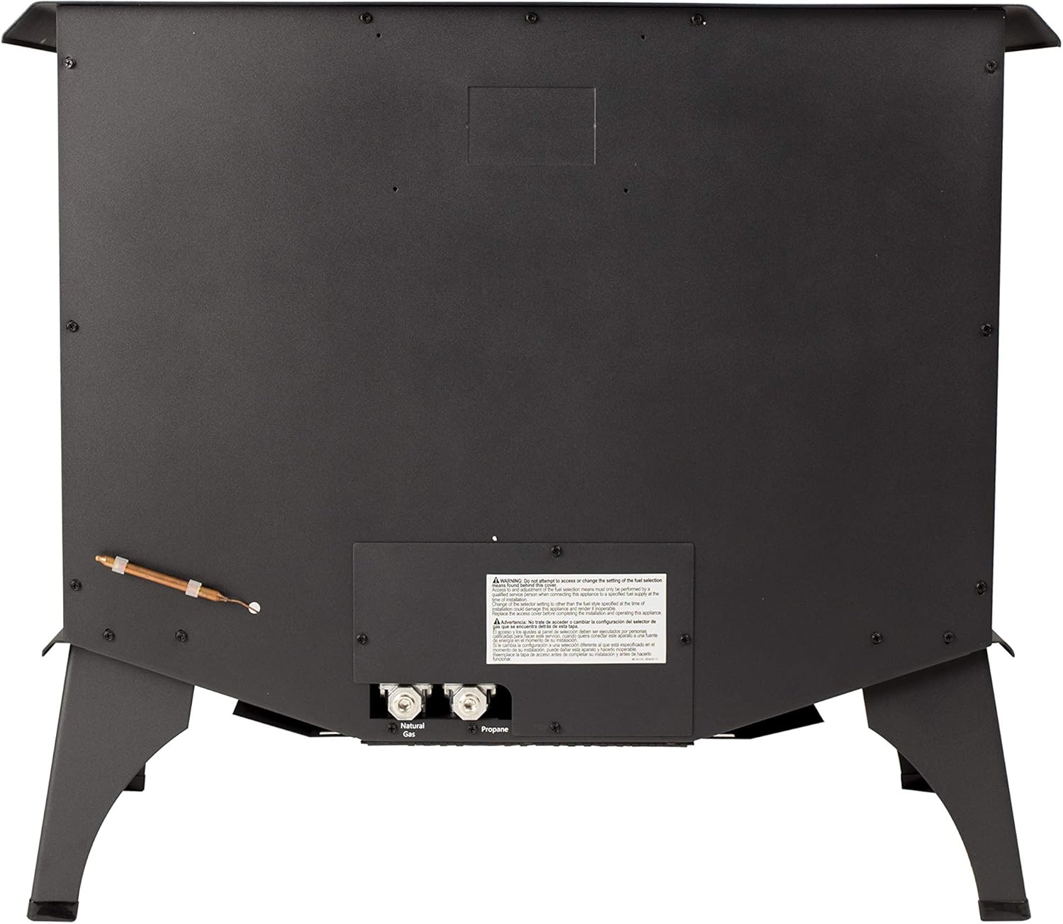 30,000 BTU 32" Black Gas Vent Free Stove U835
