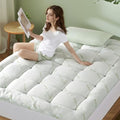 Queen Mattress Topper, Extra Thick 1100 GSM Down Alternative Fill, Cooling Pillow Top Mattress Cover with 8-21" Deep Pocket W581