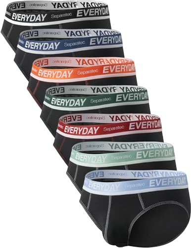 7 Pack Cotton Separate Pouch Briefs V339