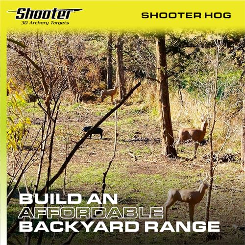 Black 3D Archery Hog Target S182
