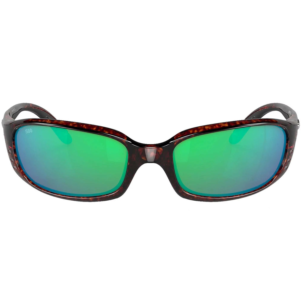 Green Mirror Glass Lens Unisex Sunglasses Z780