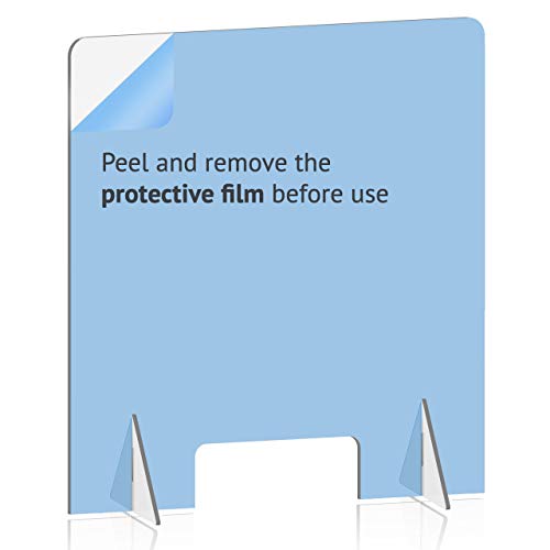Clear Acrylic Shield (30"W x 30" H) Y11125