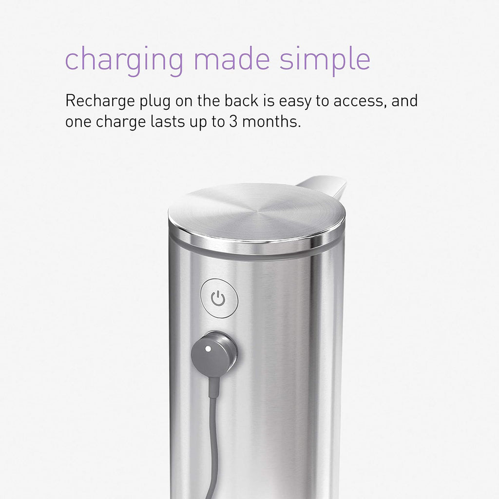 9 oz Touch-Free Rechargeable Sensor Liquid Soap Pump Dispenser N279923