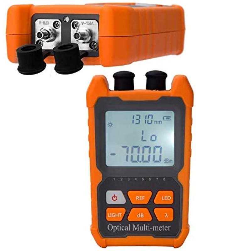 Fiber Optic Cable Tester Optical Fiber Power Meter with Visual Fault Locator B14185
