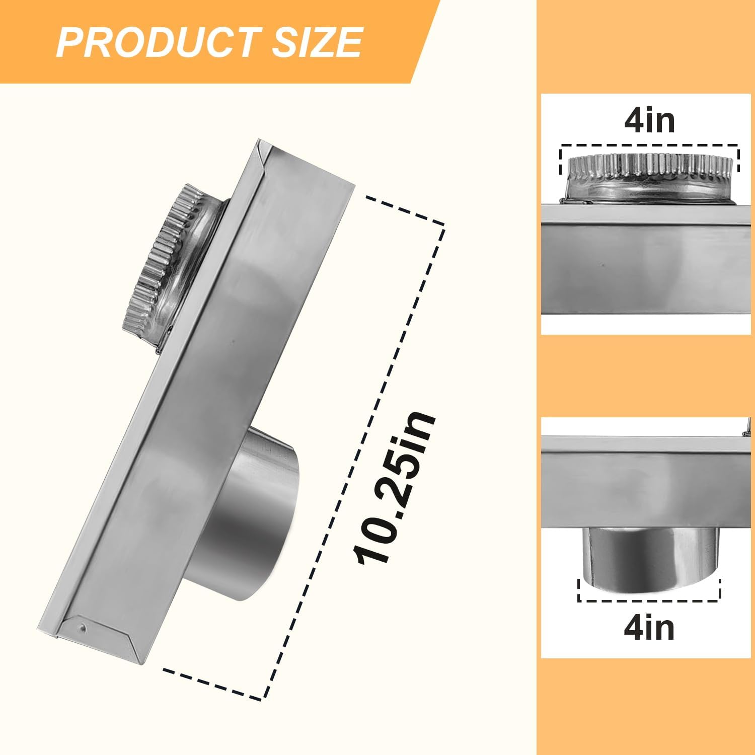 Aluminum Adjustable Dryer Vent Pipe O528393