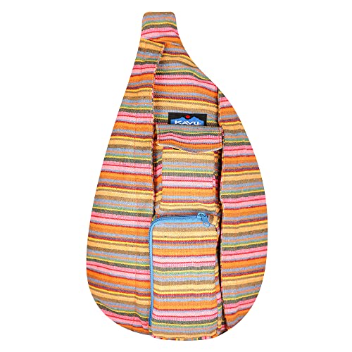 Interwoven Rope Sling Crossbody Backpack V61669